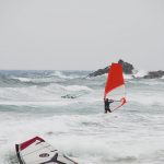 Dr. Kocholl in Südsardinien - Windsurfing